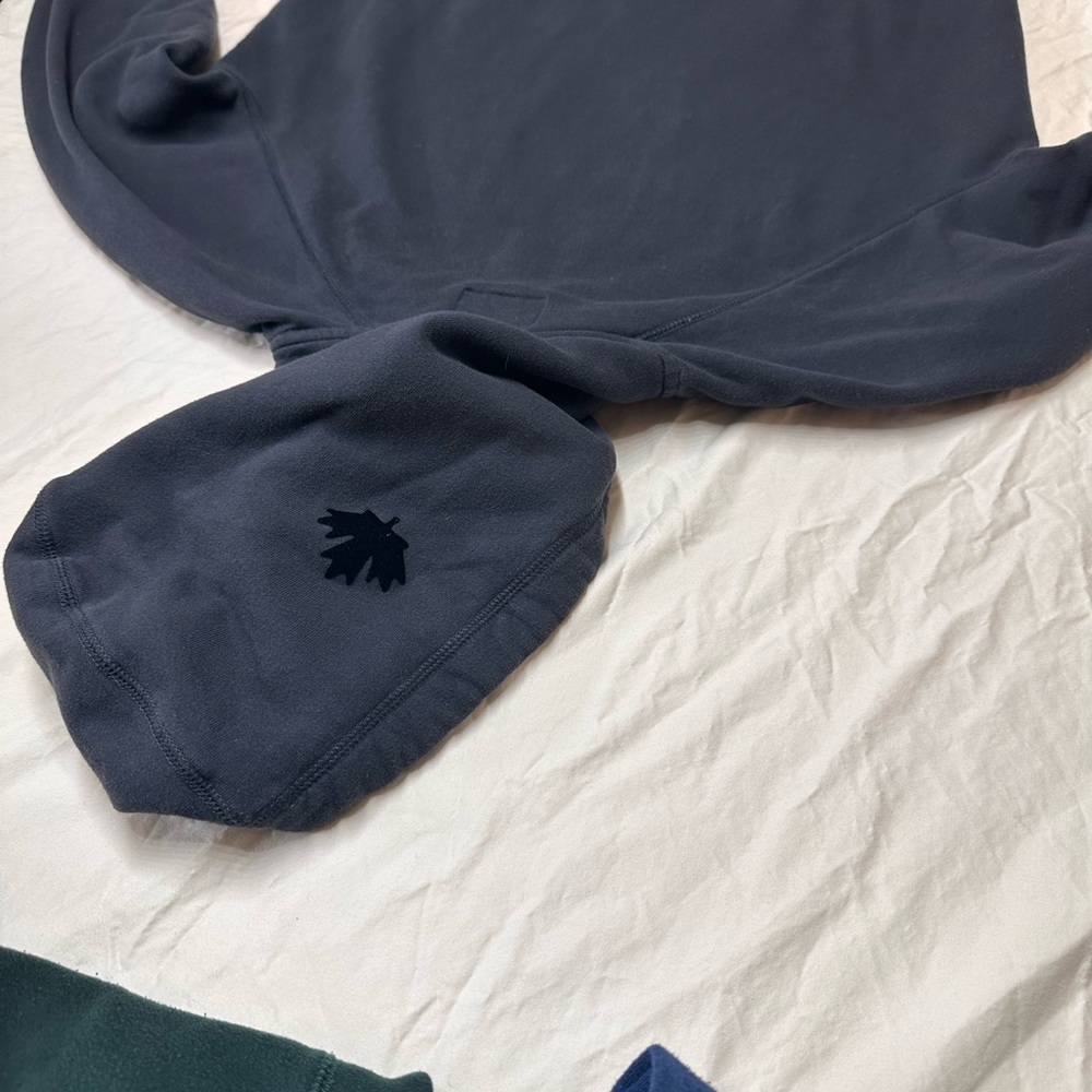 Roots Charcoal/black Hoodie with Black Logo - Picture 10 of 10